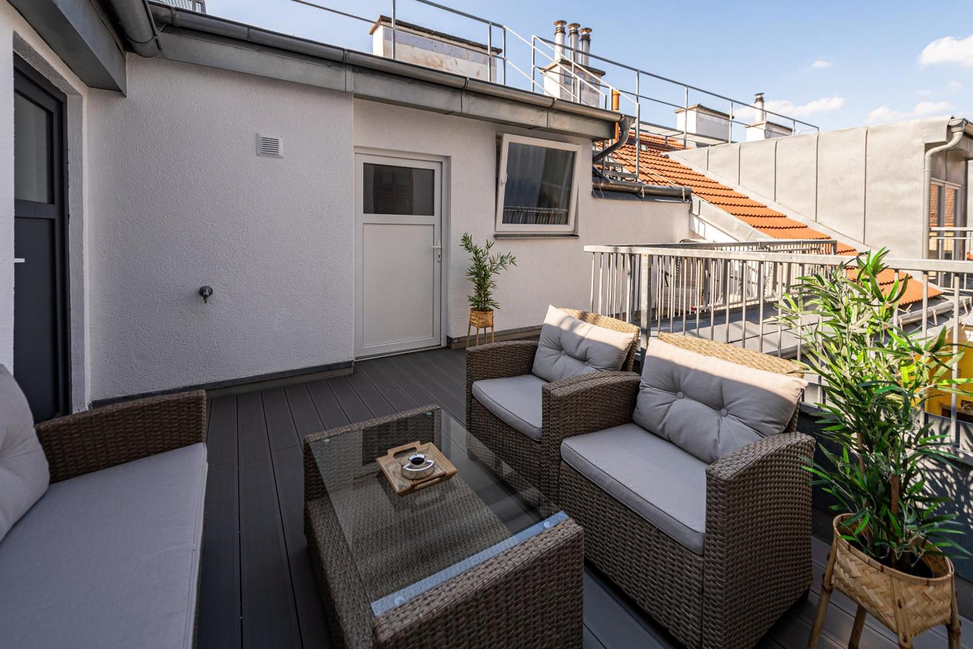 Apartment With Balcony Near Augarten Wien Eksteriør bilde